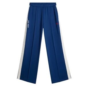 J. Lindeberg Orianne Golf Pants Women Medium Blue USA 24 Breakaway Track NWT